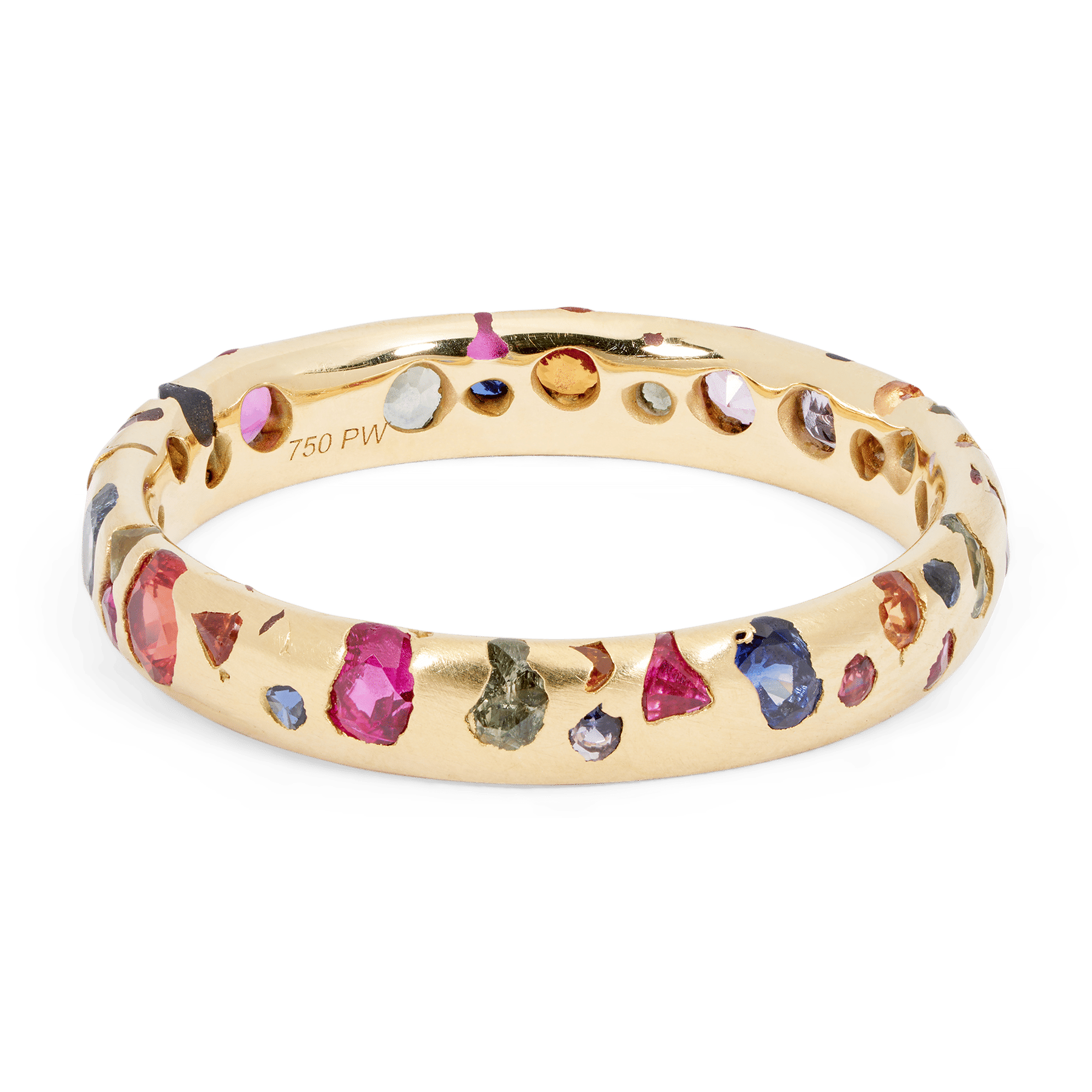 Polly Wales Rainbow Confetti Ring