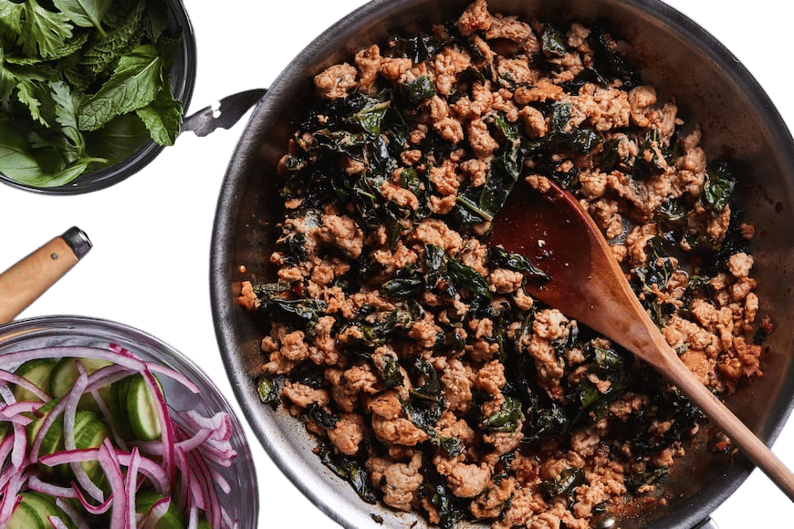 Chicken Larb Bowl Recipe