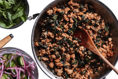 Chicken Larb Bowl Recipe