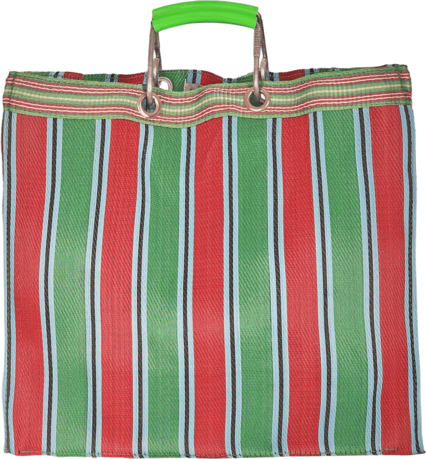 Puebco Market Bag Green/Red