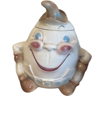 Vintage Humpty Dumpty Cookie Jar