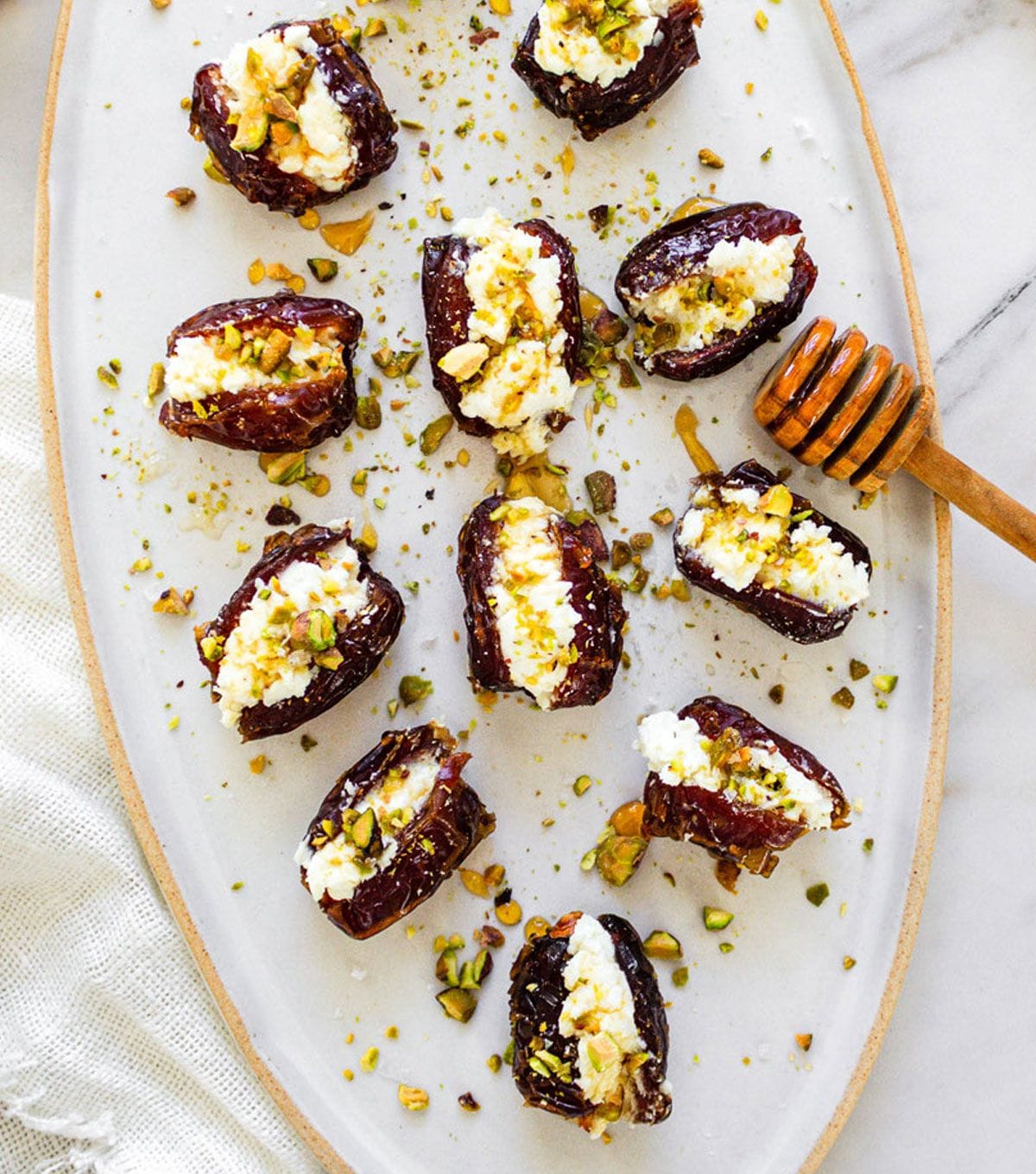 Cheese stuffed date