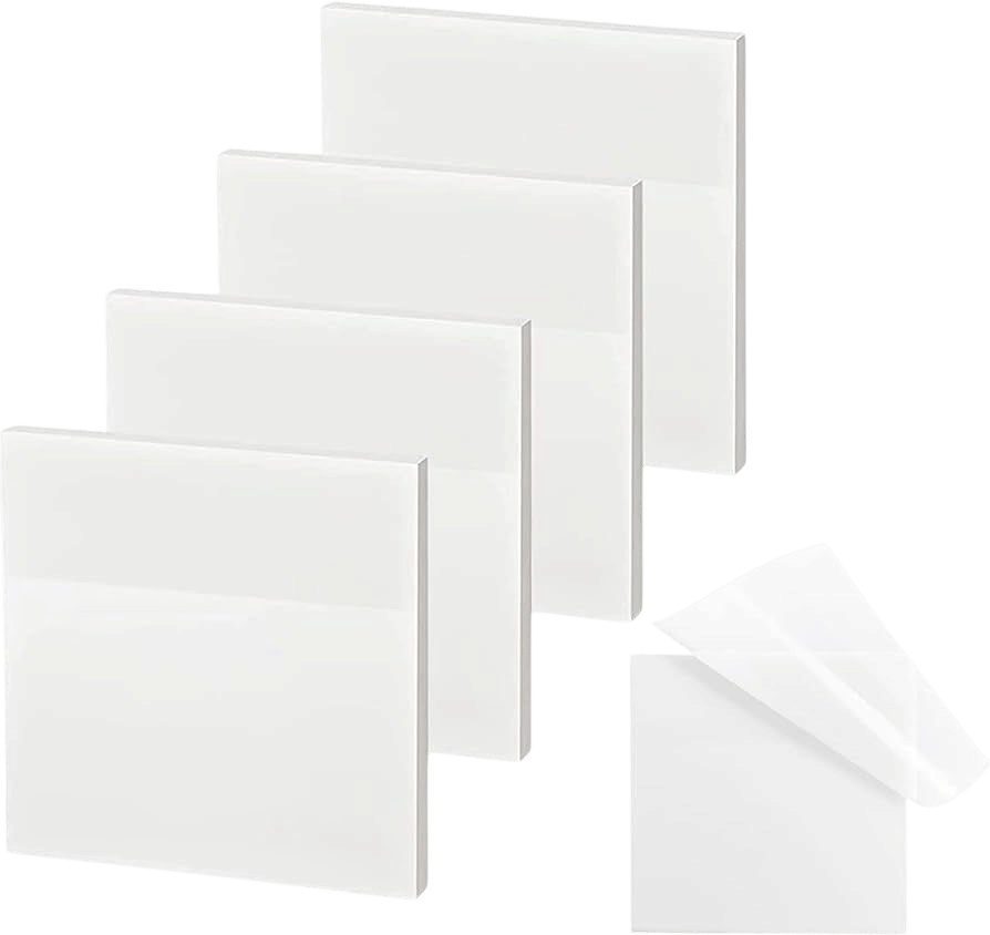 Transparent sticky notes
