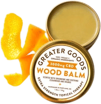 Greater Goods 3000mg CBD WOOD BALM