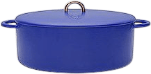 Great Jones The Dutchess 6.75-Quart Dutch Oven in Blueberry from Revolve.com