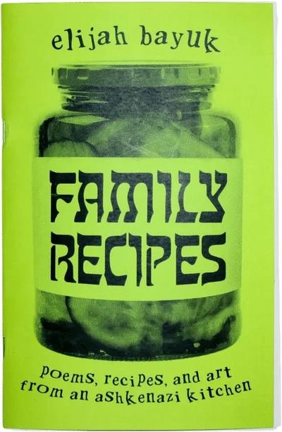 Family Recipes Zine