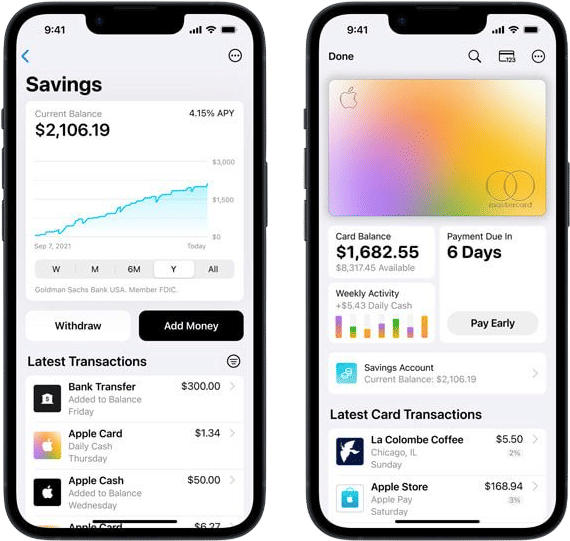 Apple Card high-yield savings account