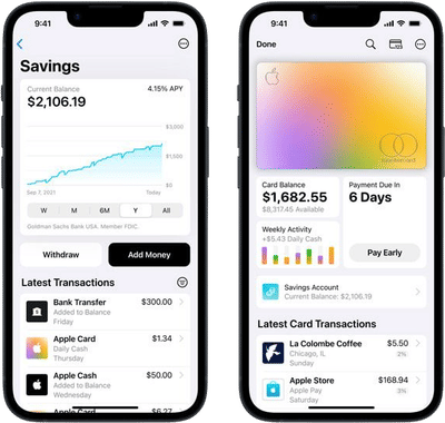 Apple Card Savings Account