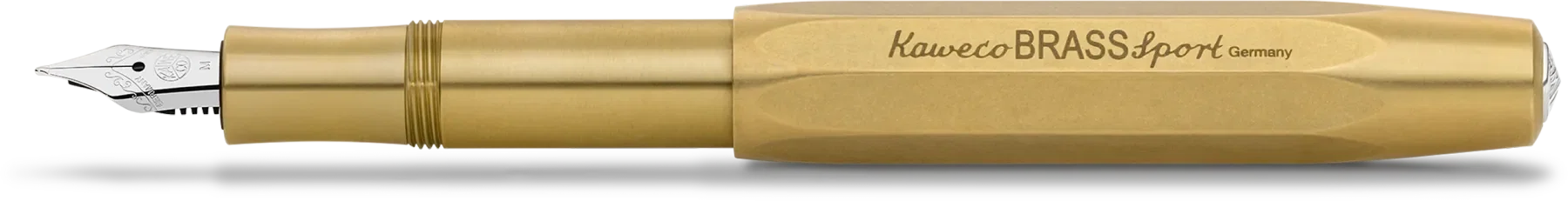 Brass Kaweco Sport fountain pen