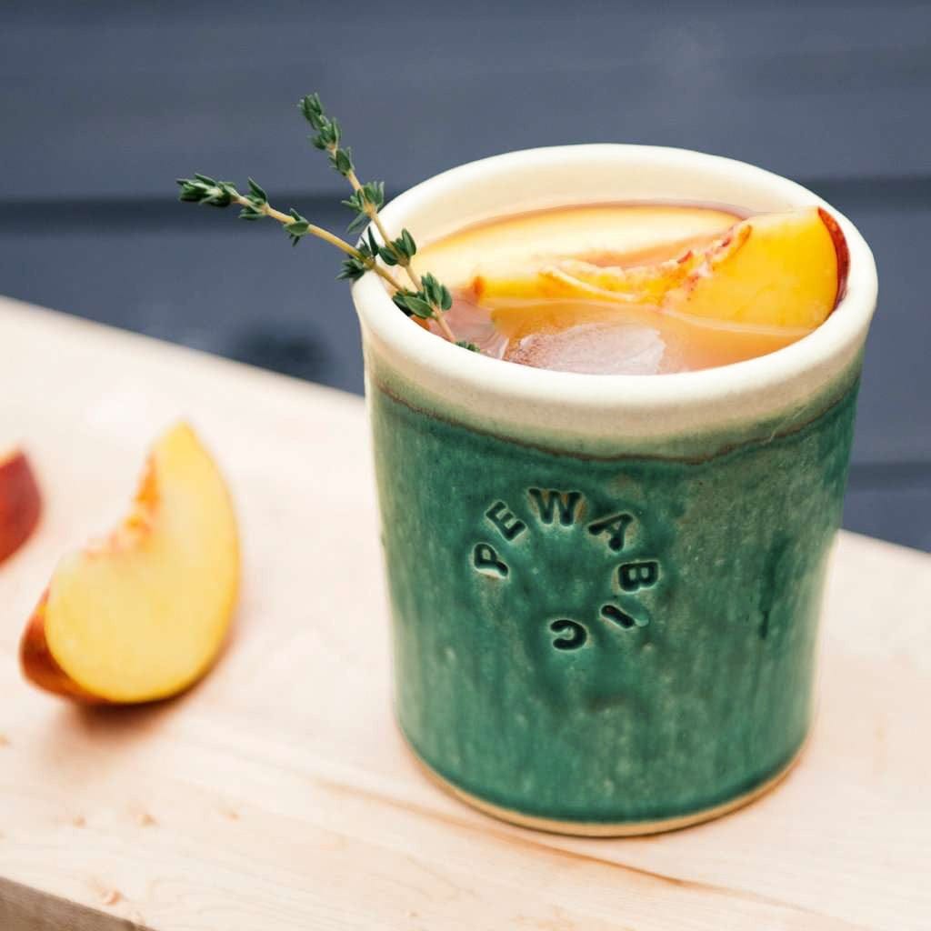 Pewabic tumbler