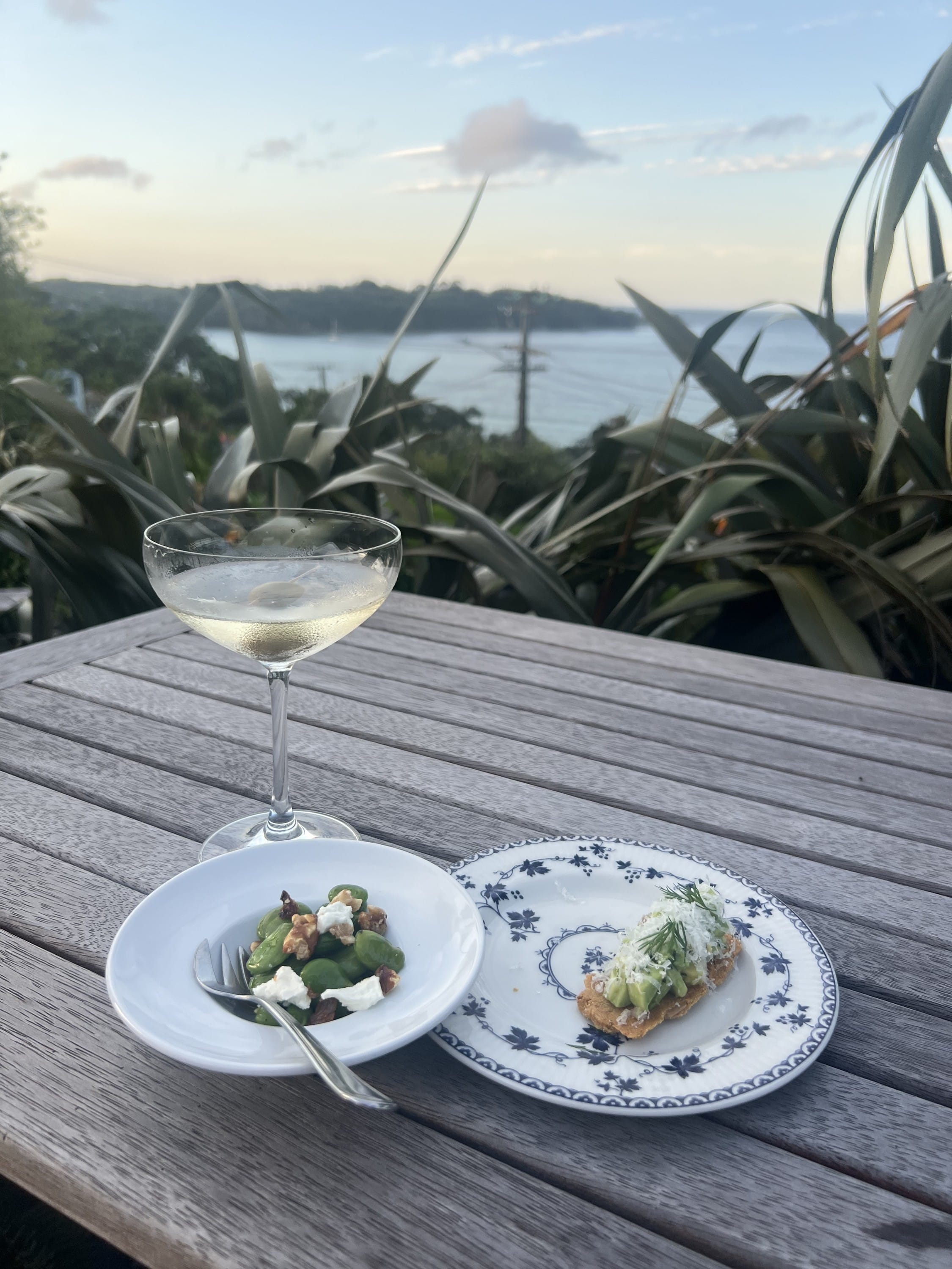 Canapés at The Boat Shed on Waiheke Island