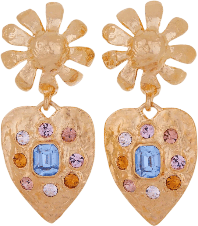 Mondo Mondo Gold Tropicana Earrings