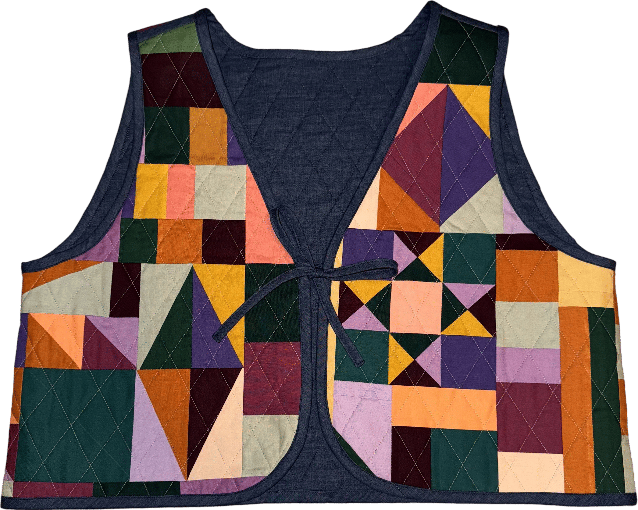 Quilted Ruby vest