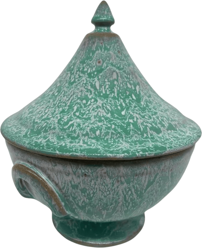 Vintage Vallée Noire Ceramic Box, 1970s