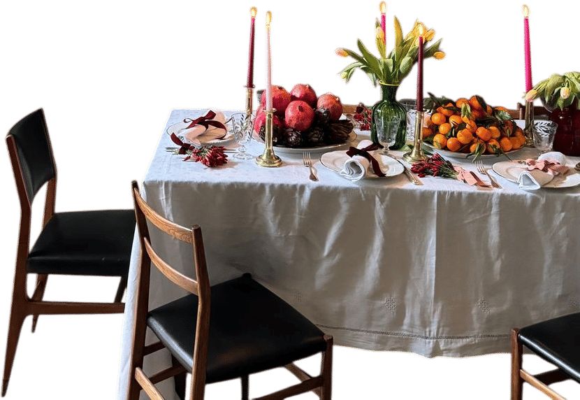 How to set a table for a dinner party by Mimi Thorisson