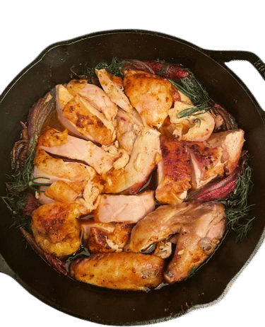 Pastrami Roast Chicken Recipe