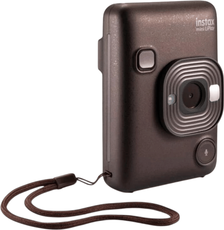 Fujifilm INSTAX MINI Liplay Hybrid Instant Camera Deep Bronze
