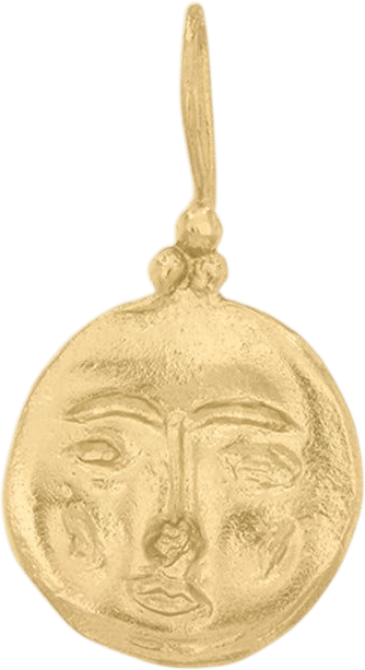 Moon Face Pendant