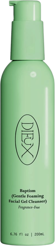 Dieux Baptism Fragrance-Free Gentle Gel Facial Cleanser