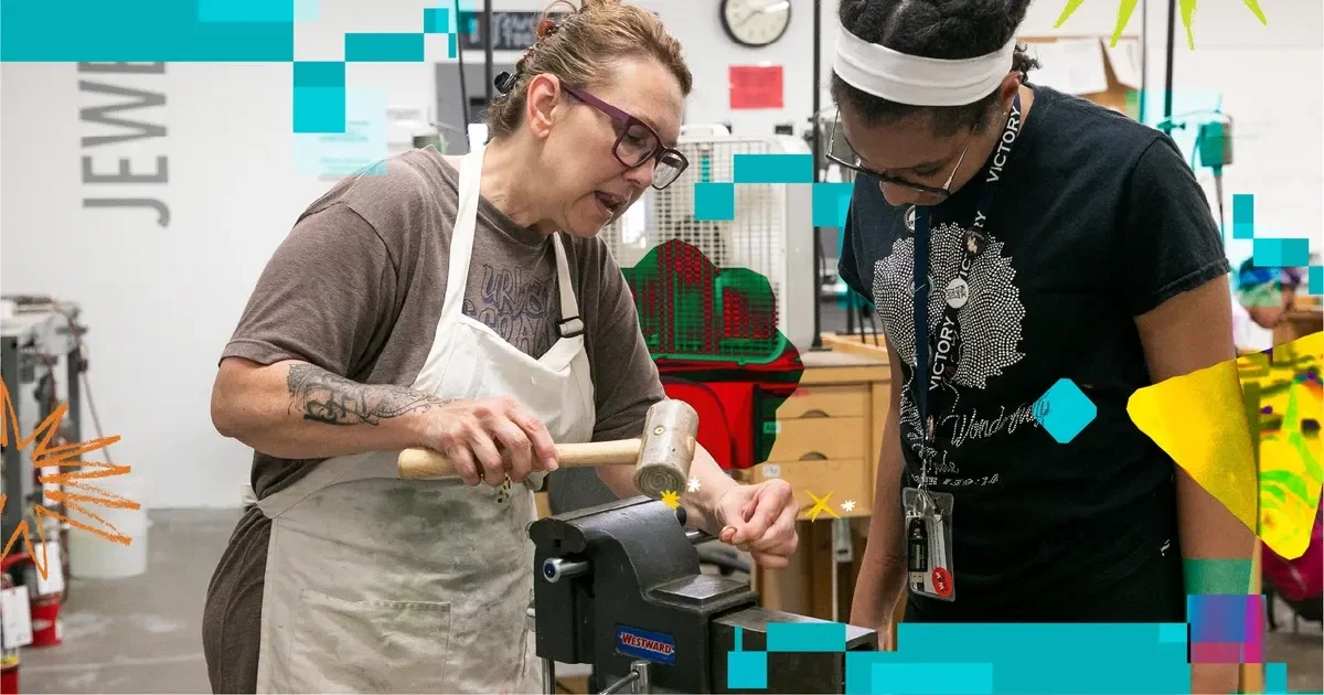 Taking an IRL creative class on the weekend or after work