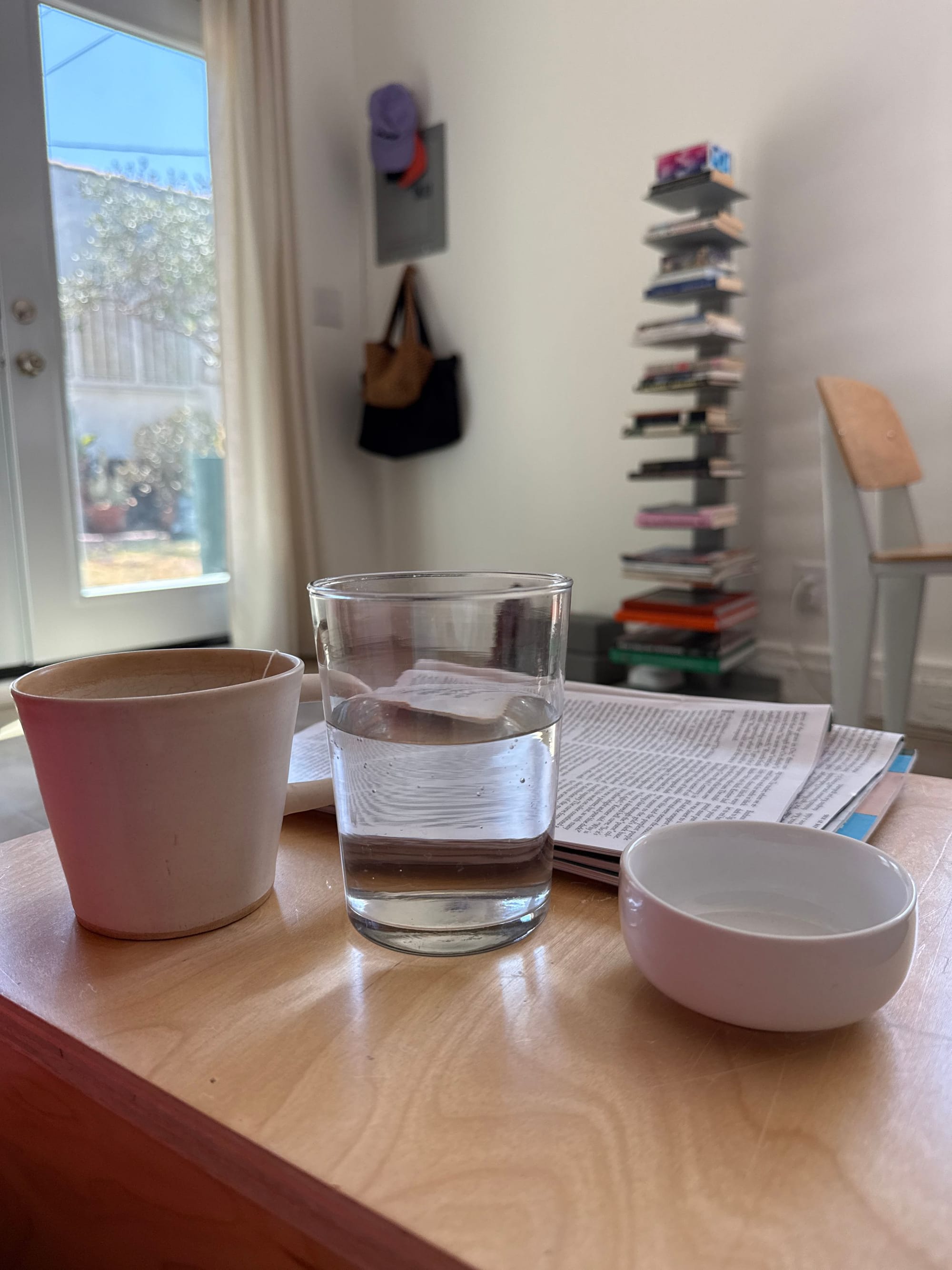 Not using coasters