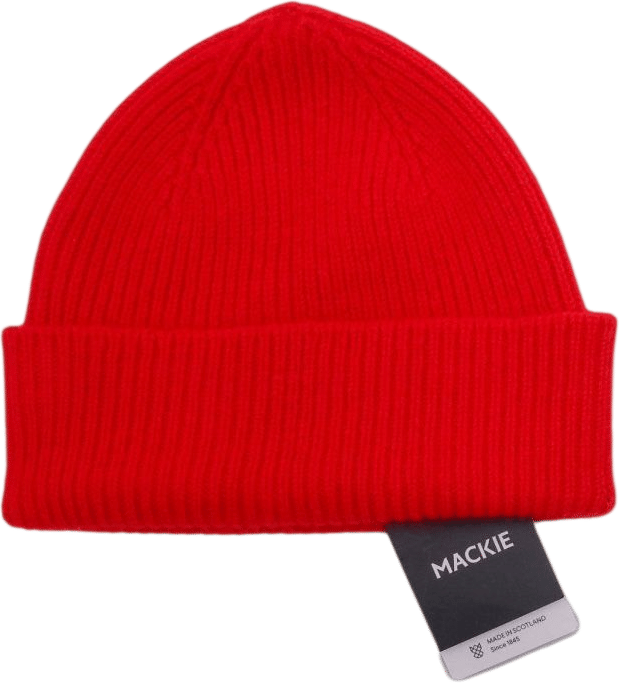 Red Wool Beanie