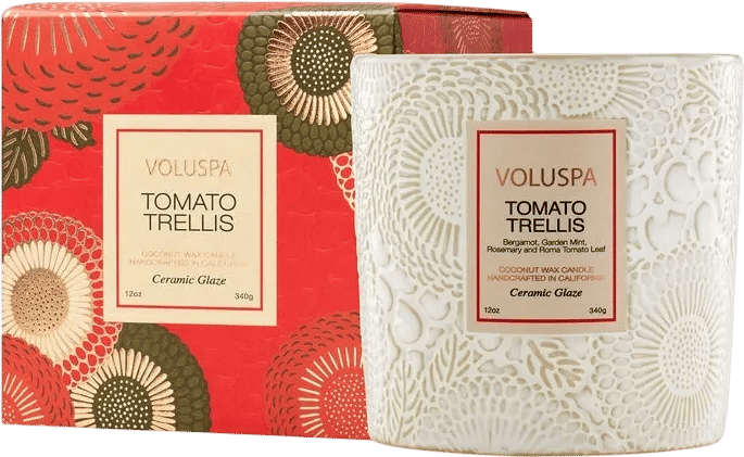 Voluspa Tomato Trellis Luxe Classic Candle