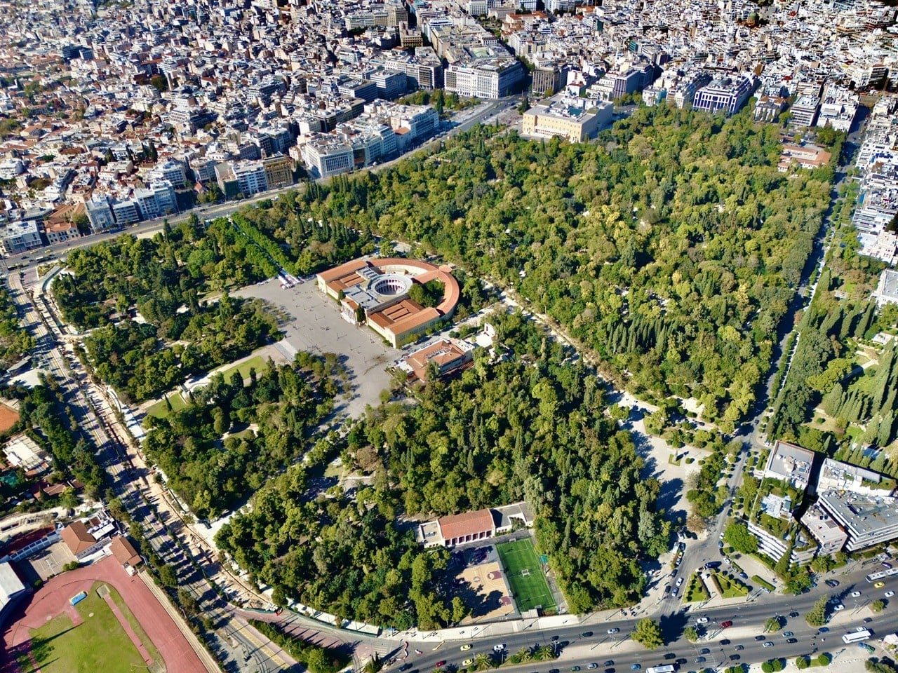 National garden  in Athens