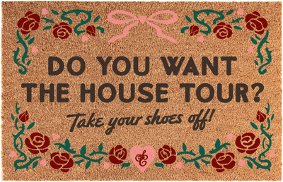 House Tour Door Mat