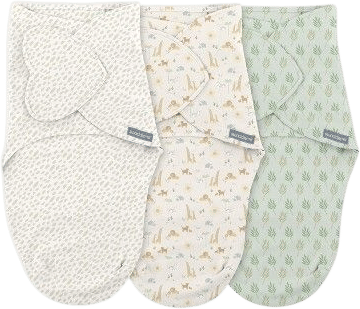 SwaddleMe by Ingenuity 3pk Swaddle Wraps