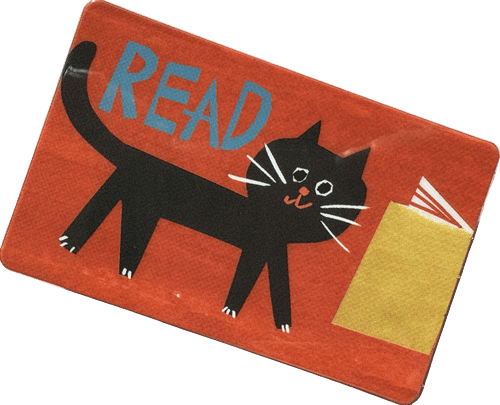 kitty library card