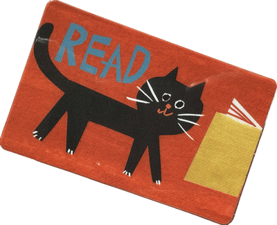 San Francisco Public Library Black Cat Card