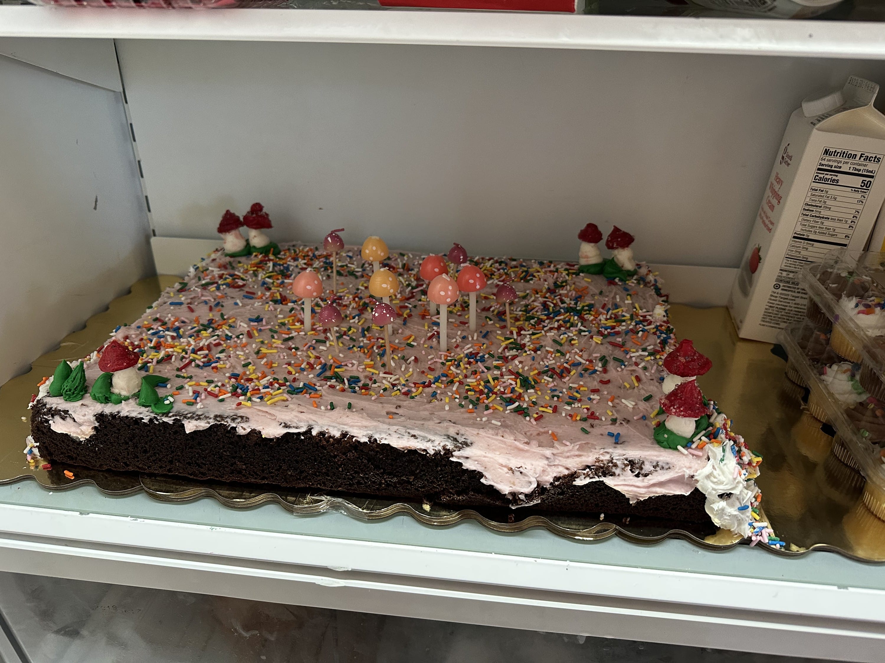 Buying supermarket cakes