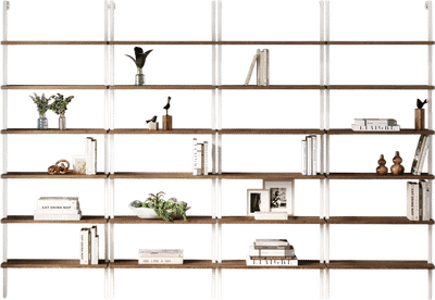 Theo 6-Shelf Bookcase
