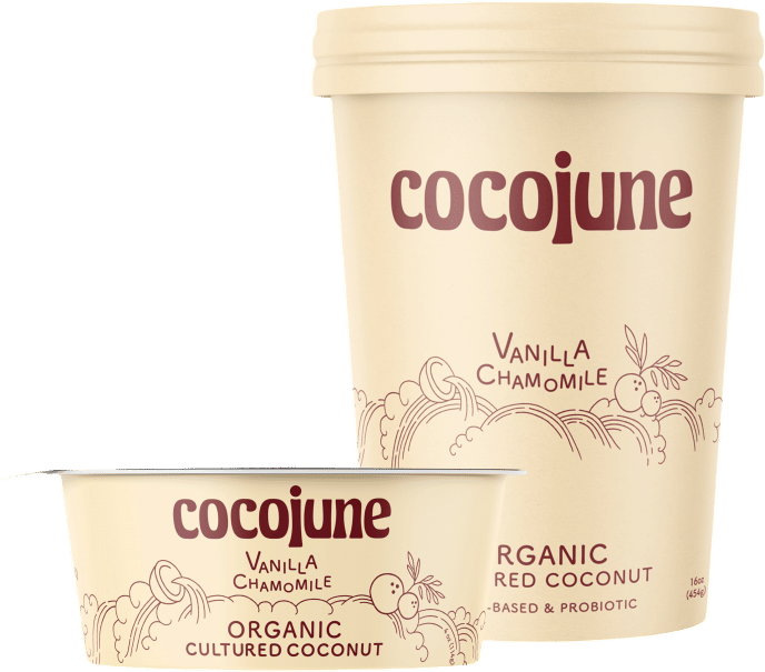 Vanilla Chamomile Organic Cultured Coconut Yogurt