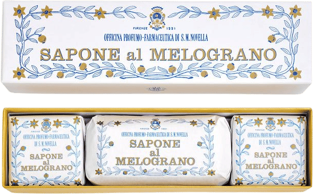 Porta Melograno Soap Set
