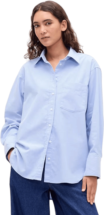 Gap Organic Cotton Poplin Big Shirt