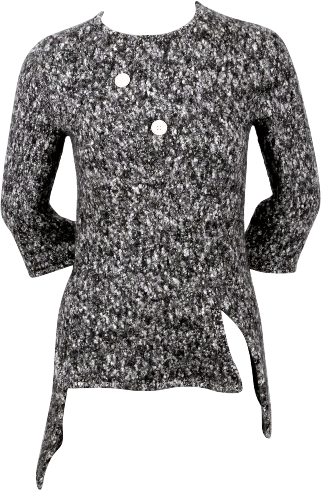 NEW 2014 CELINE by PHOEBE PHILO boucle knit runway sweater