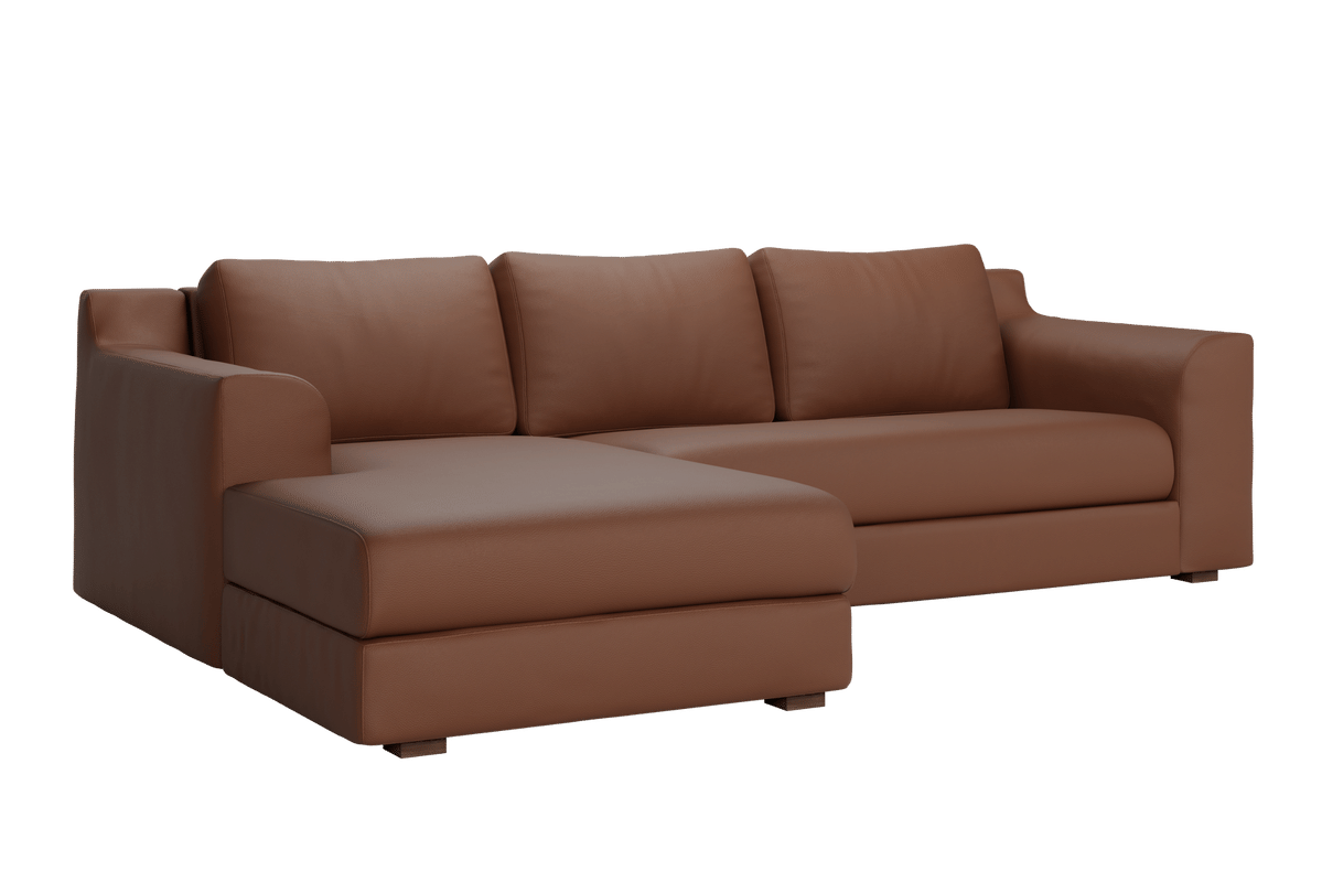 Sabai Design Elevate Sectional in Cactus Leather