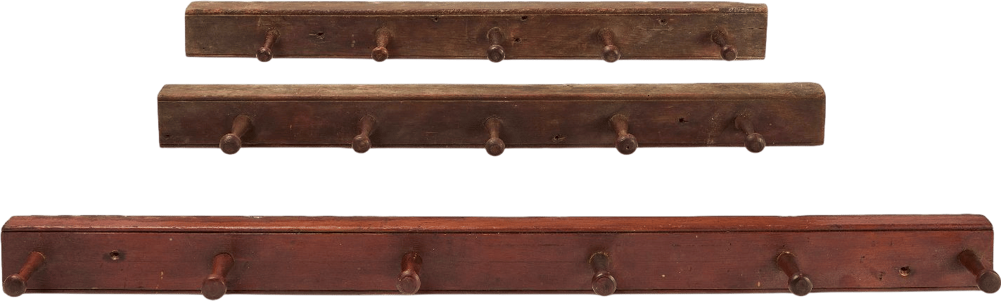Vintage Shaker Peg Rack