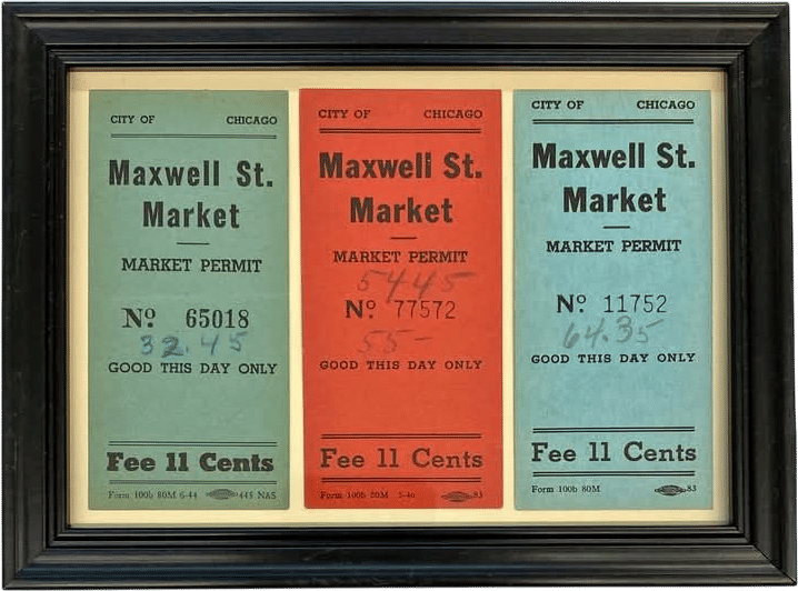 Unusual Maxwell Street Market Artifacts (1940s)
