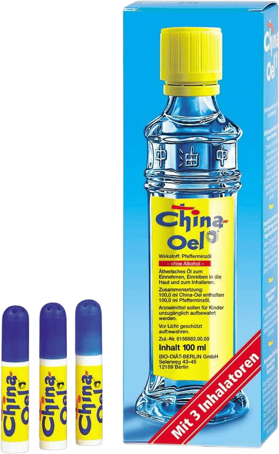 China Oel (peppermint oil)