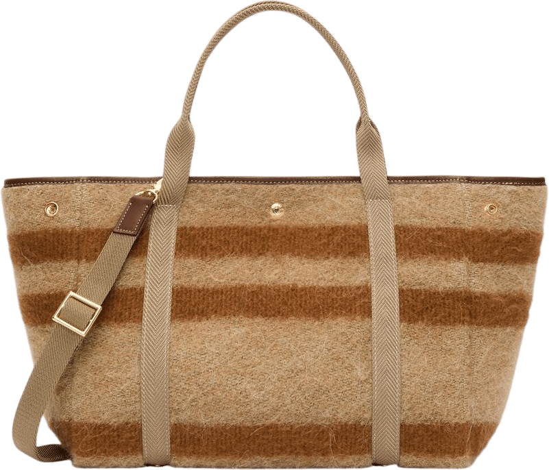 Traversée M Mongolian Blanket Tote