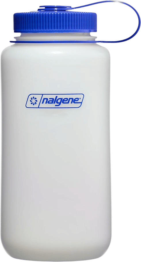a regular water bottle