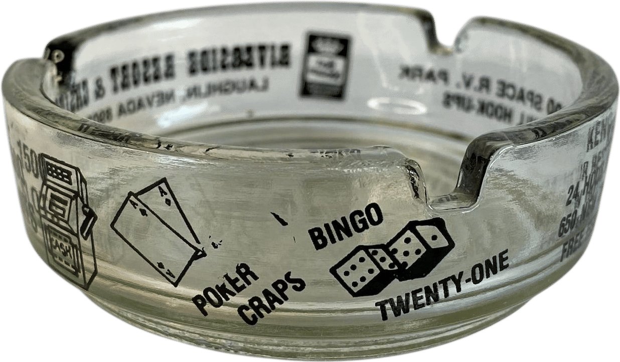 Riverside Resort and Casino ashtray