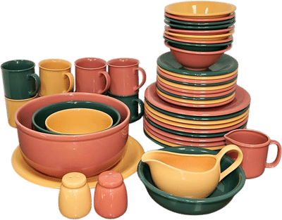 Mervyn's Stoneware Dinnerware Set