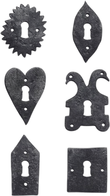 Iron Escutcheons