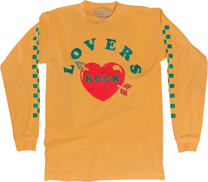 RockersNYC LOVERS ROCK LONG SLEEVE - YELLOW