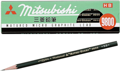 9800 HB Micro Graphite Pencils