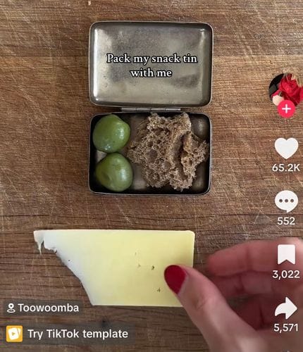 Snack Tin Content